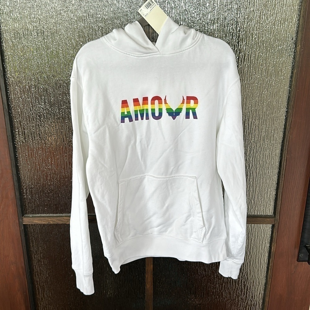 Zadig & Voltaire Sanchi Amour Wings Sweatshirt Hoodie size small NEW with tags